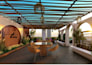 design luxury backyard, pool and outdoor living spaces
